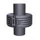 Flexible pipe float / dredging float