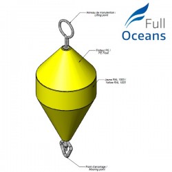 Diameter 650mm mooring buoy