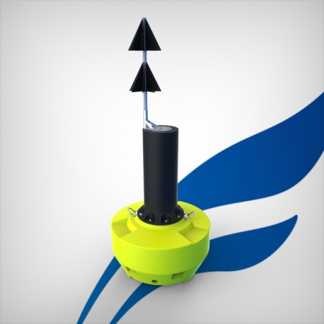 Marine cardinal marker buoy