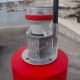 Radar reflector for cylindric mast